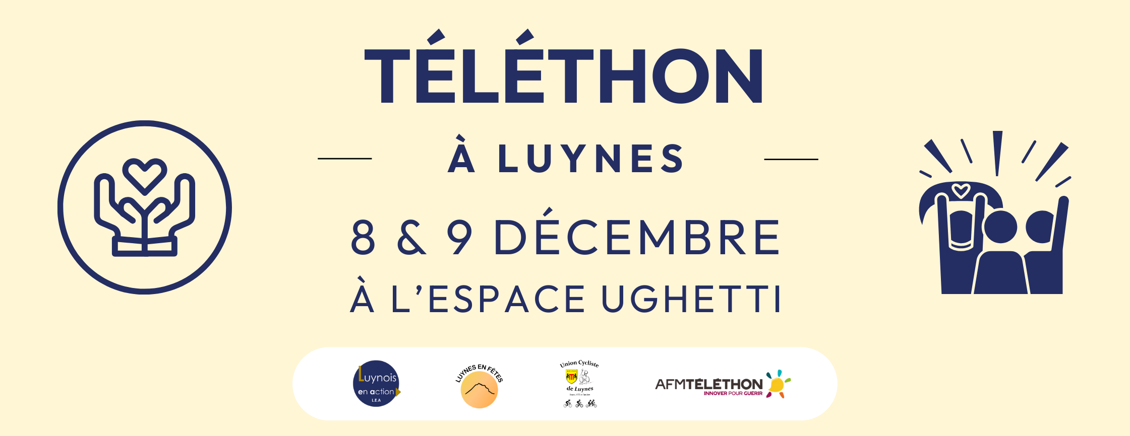 Édition 2023 du Téléthon à Luynes