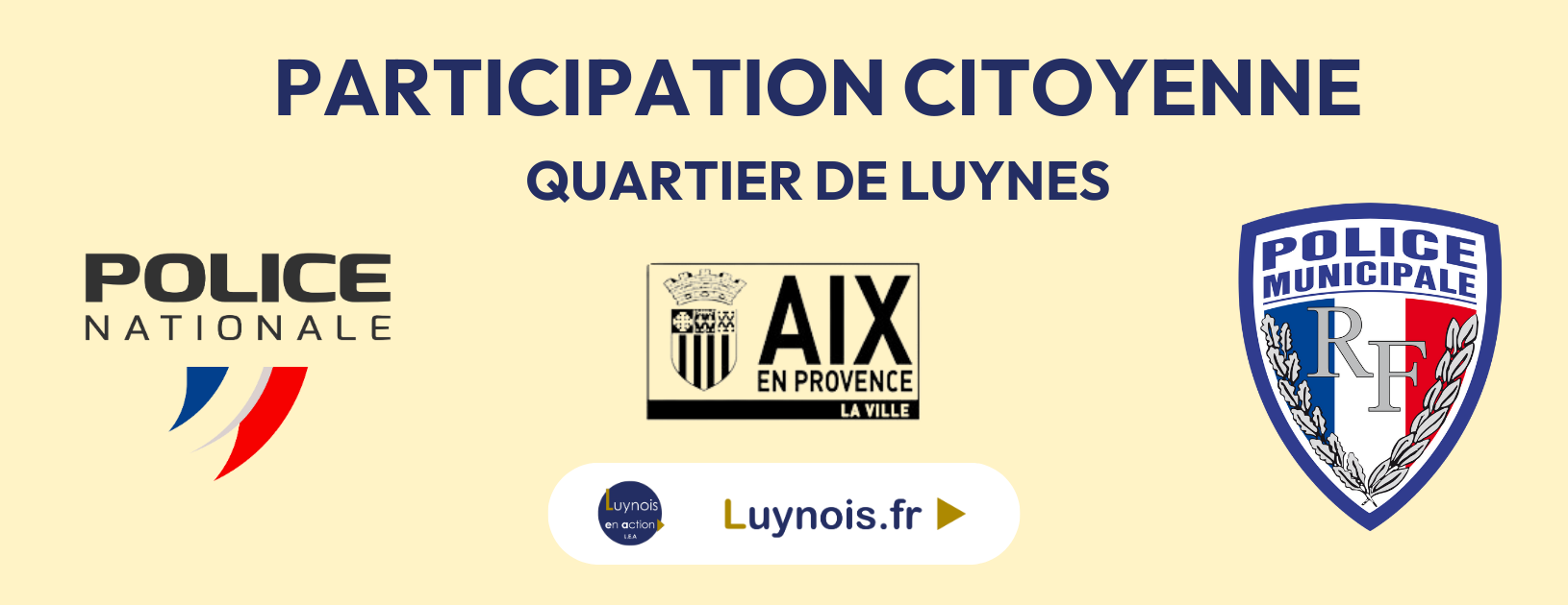 🚔 Participation citoyenne du village de Luynes