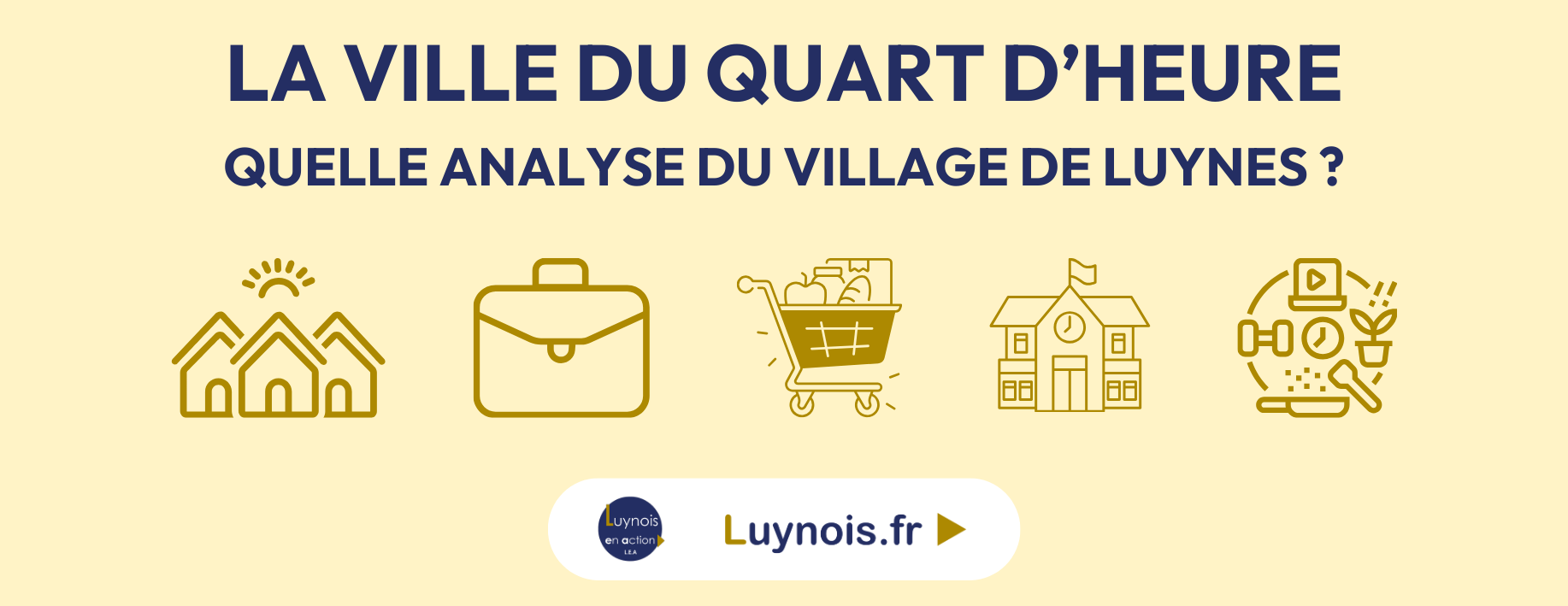 [DOSSIER] “Ville du quart d’heure” : quelle est l’analyse du village de Luynes ?
